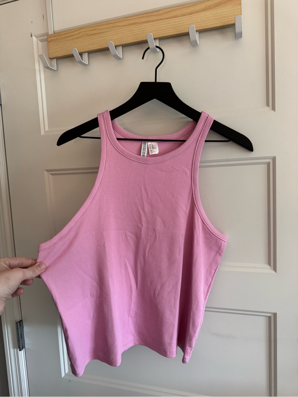 H&M Lilac Ribbed Tank Top - Picture 2 of 4